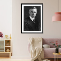 Historic Framed Print, Irving Langmuir,  17-7/8" x 21-7/8"