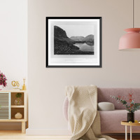 Historic Framed Print, Lake Jan, Uinta Mts, [Utah].T. H. O'Sullivan, phot.,  17-7/8" x 21-7/8"