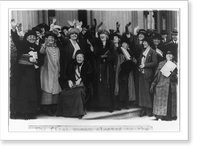 Mrs. Rebecca L. Felton being greeted by prominent political women in Washington, D.C, Antique Wall Art