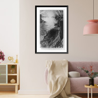 Rainbows over the Canadian falls, as seen from the Canadian side, Historic Print