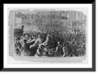 Scene in the New York Gold room during the excitement of September 24th, 1869, Historic Print