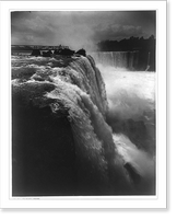 Historic Framed Print, Horseshoe Falls, no. 2, [Niagara Falls],  17-7/8" x 21-7/8"