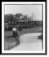 25th anniversary of Tuskegee Inst., Ala., 1906: Band concert on lawn, Vintage Print
