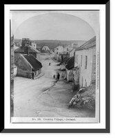 Historic Framed Print, Country village, Ireland - 2,  17-7/8" x 21-7/8"