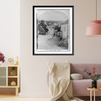 Historic Framed Print, Country village, Ireland - 2,  17-7/8" x 21-7/8"