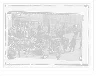 Historic Framed Print, Funeral of Gen. Wm. Booth, London - Funeral Car,  17-7/8" x 21-7/8"