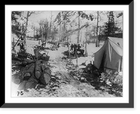 Historic Framed Print, Upper trail, sheep camp,  17-7/8" x 21-7/8"