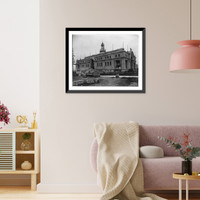 Historic Framed Print, [Alaska-Yukon-Pacific Exposition, Seattle]: Fisheries Building,  17-7/8" x 21-7/8"
