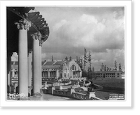 Historic Framed Print, [Alaska-Yukon-Pacific Exposition, Seattle]: Palace of Agriculture,  17-7/8" x 21-7/8"