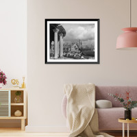 Historic Framed Print, [Alaska-Yukon-Pacific Exposition, Seattle]: Palace of Agriculture,  17-7/8" x 21-7/8"