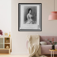 Mrs. James Madison, (Dolly Payne).from an original picture by Gilbert Stuart, in possession of Richard Cutts, Esq. M.D. Washington, Historic Print