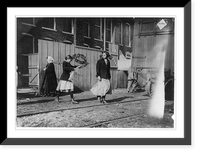 One of the young girls working in the Richmond Hosiery Co. (See report.) Location: Rossville, Georgia, Vintage Wall Art