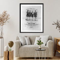 Vintage Americana Print - Warren Guards Quick Step Capt