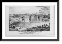 Vintage Americana Print - Philadelphia - Joseph Ripka's mills