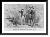 Midshipman Farragut reports for duty 1811?, Historic Reproduction