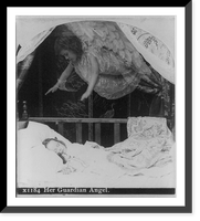 Her guardian angel, Antique Poster