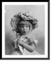 Vintage Portrait - Little girl, half lgth., facing front