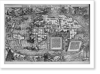 Typus Cosmographicus Universalis, Vintage Poster