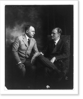Franklin D. Roosevelt and Gov. James Cox; both seated, full lgth, Vintage Print