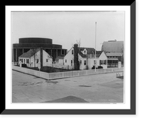 Two typical family houses at the New York World's Fair, Historic Reproduction