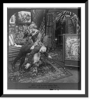 Historic Framed Print, And auntie raises Ned,  17-7/8" x 21-7/8"