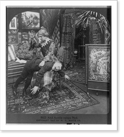 Historic Framed Print, And auntie raises Ned,  17-7/8" x 21-7/8"