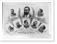 The members of the House of Steinway and Sons, Historic Reproduction