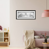 Historic Framed Print, The arts - decoration for the Library of Congress,  17-7/8" x 21-7/8"