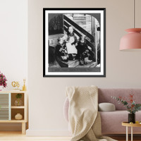 Historic Framed Print, Chinese children in Olympia, Wash.,  17-7/8" x 21-7/8"