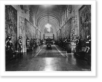 Historic Framed Print, Residence of William Randolph Hearst: Banquet Hall.,  17-7/8" x 21-7/8"