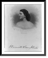 Historic Framed Print, Harriet Lane Johnston,  17-7/8" x 21-7/8"