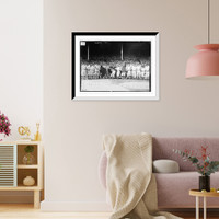 Historic Framed Print, New York Giants at the Polo Grounds New York prior to Game One of the 1912 World Series, October 8, 1912 (baseball),  17-7/8" x 21-7/8"