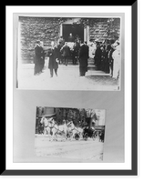 Historic Framed Print, Wilbur Wright funeral,  17-7/8" x 21-7/8"