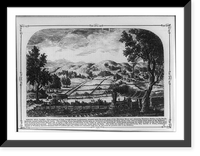 Historic Framed Print, Spring Hill Farm. The resident of Capt. George Snizer..., twenty miles from St. Louis,  17-7/8" x 21-7/8"