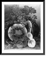 Historic Framed Print, Autumn fruits,  17-7/8" x 21-7/8"