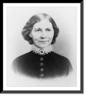 Historic Framed Print, Clara Barton, 1821-1912 - 6,  17-7/8" x 21-7/8"