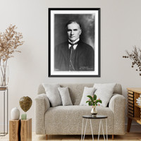 Historic Framed Print, Walter Johannss Damrosch, 1862-1950,  17-7/8" x 21-7/8"