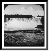 Historic Framed Print, [View of Niagara Falls] - 5,  17-7/8" x 21-7/8"