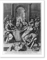 Historic Framed Print, [The Marriage at Cana],  17-7/8" x 21-7/8"