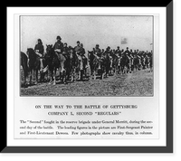 Antique Military - On the way to the Battle of Gettysburg