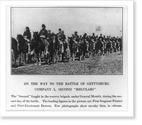 Antique Military - On the way to the Battle of Gettysburg