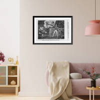 Historic Framed Print, The original Gyngell [performing magic],  17-7/8" x 21-7/8"