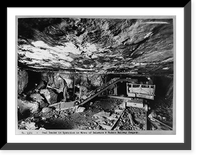 View across Black Ca&ntilde;on. The grand walls in perspective, Antique Print