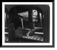Historic Framed Print, A quarter front view of ladle puring [sic] off molten metal into pig iron machines, Pittsburg, Pa.,  17-7/8" x 21-7/8"