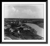 Historic Framed Print, TSerkov' Pokrova i zhenski&#x0304;i monastyr'. [Verkhotur'e],  17-7/8" x 21-7/8"