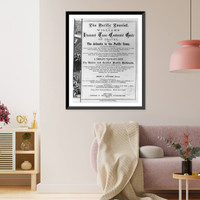 Historic Framed Print, The Pacific Tourist...A Complete Traveller's Guide of the Union and Central Pacific Railroads (1876): [Title page],  17-7/8" x 21-7/8"
