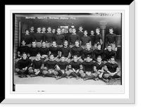 Historic Framed Print, Harvard varsity football team, 1912,  17-7/8" x 21-7/8"