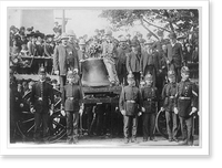 Historic Framed Print, Liberty Bell - at Bunker Hill, Boston, June 1903,  17-7/8" x 21-7/8"