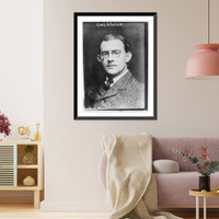 Historic Framed Print, Carl G. Fisher,  17-7/8" x 21-7/8"