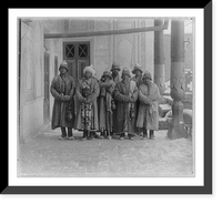Historic Framed Print, Monakhi (duvane) v Kalandar-Khane&#x0307;. Samarkand,  17-7/8" x 21-7/8"